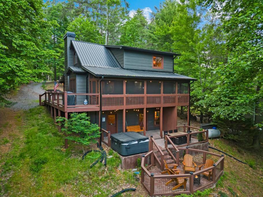 Lakeside Retreat Hot Tub Fishing Hiking Ellijay Eksteriør bilde